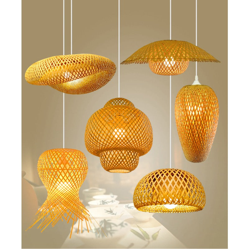 Rattan Woven Lighting